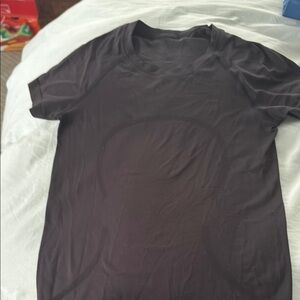 Lululemon Athletica Black swiftly tech hip length Short Sleeve Tee